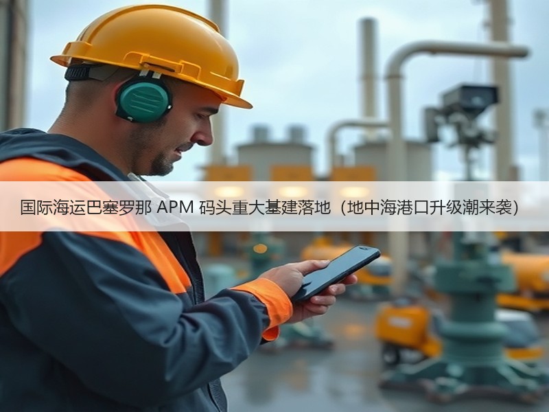 国际海运巴塞罗那 APM 码头重大基建落地（地中海港口升级潮来袭）