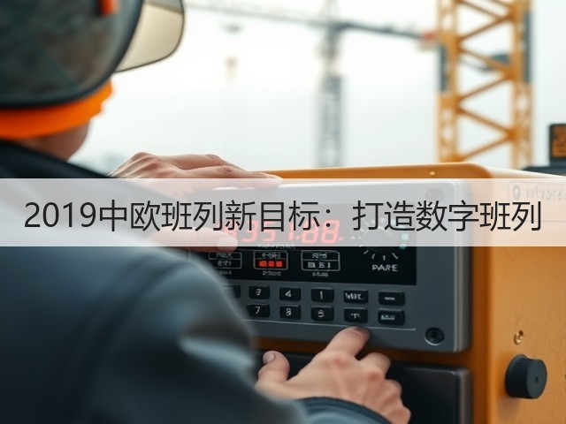 2019中欧班列新目标:打造数字班列(图1) 2019中欧班列新目标:打造数字班列(图1)