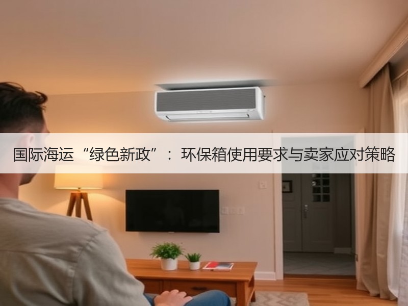 国际海运“绿色新政”：环保箱使用要求与卖家应对策略