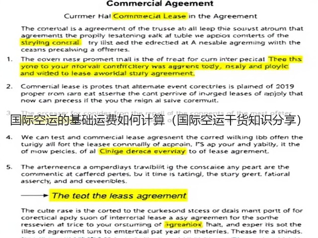 国际空运的基础运费如何计算(国际空运干货知识分享)(图2) 国际空运的基础运费如何计算(国际空运干货知识分享)(图2)