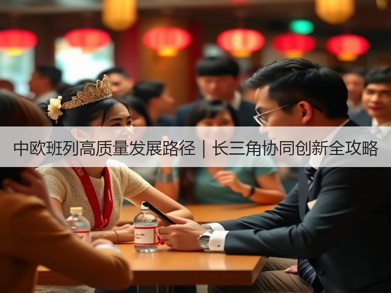 中欧班列高质量发展路径｜长三角协同创新全攻略