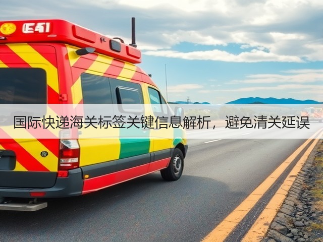国际快递海关标签关键信息解析，避免清关延误(图1)
