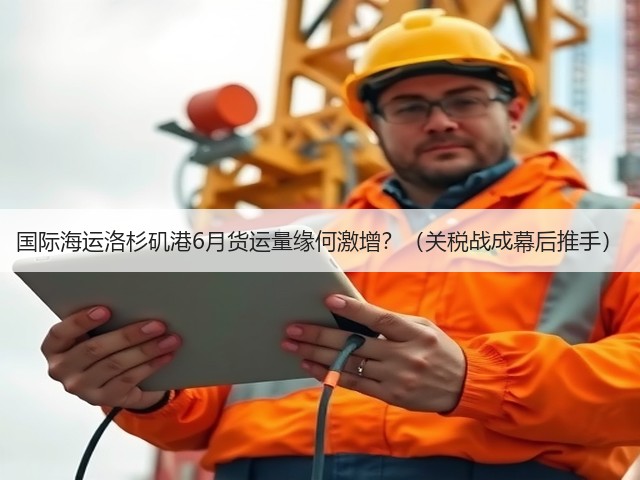 国际海运洛杉矶港6月货运量缘何激增?(关税战成幕后推手)(图2) 国际海运洛杉矶港6月货运量缘何激增?(关税战成幕后推手)(图2)