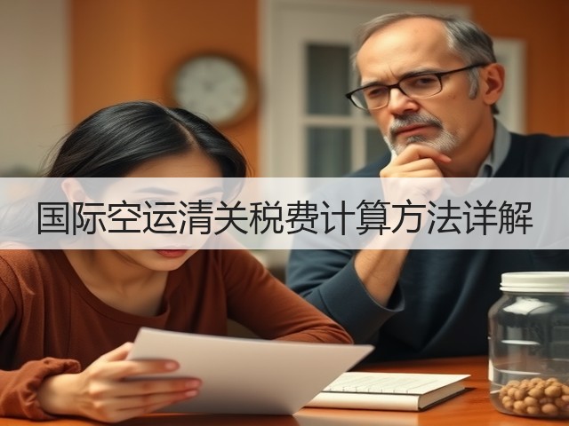 国际空运清关税费计算方法详解(图2) 国际空运清关税费计算方法详解(图2)