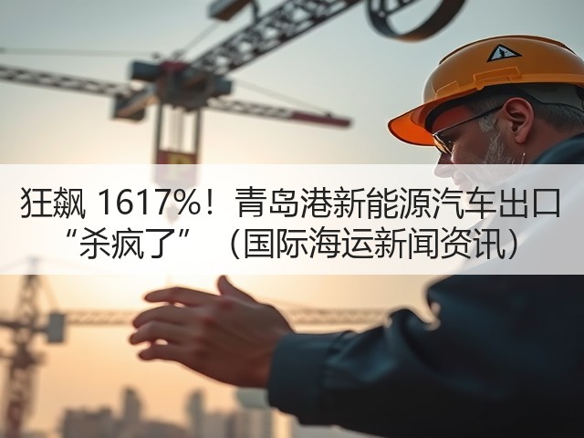 狂飙 1617%!青岛港新能源汽车出口 “杀疯了”(国际海运新闻资讯)(图2) 狂飙 1617%!青岛港新能源汽车出口 “杀疯了”(国际海运新闻资讯)(图2)
