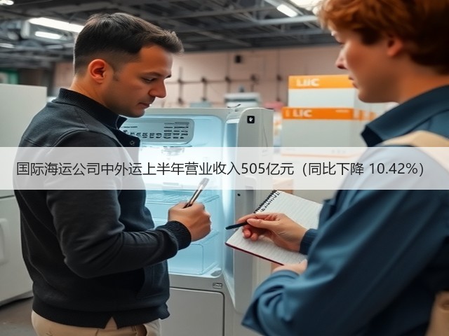国际海运公司中外运上半年营业收入505亿元(同比下降 10.42%)(图1) 国际海运公司中外运上半年营业收入505亿元(同比下降 10.42%)(图1)