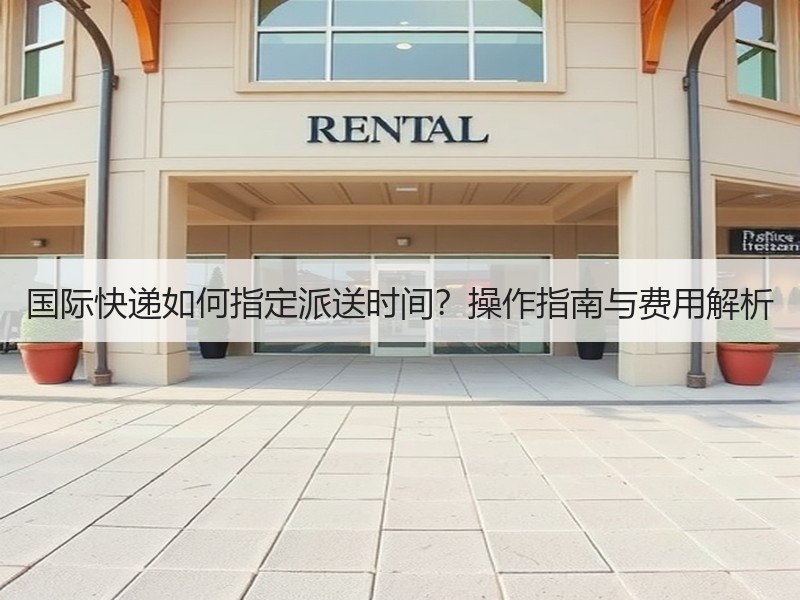 国际快递如何指定派送时间？操作指南与费用解析