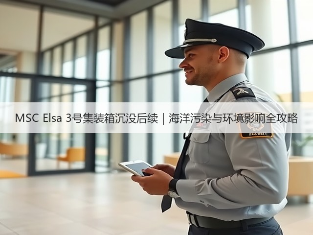 MSC Elsa 3号集装箱沉没后续|海洋污染与环境影响全攻略(图1) MSC Elsa 3号集装箱沉没后续|海洋污染与环境影响全攻略(图1)