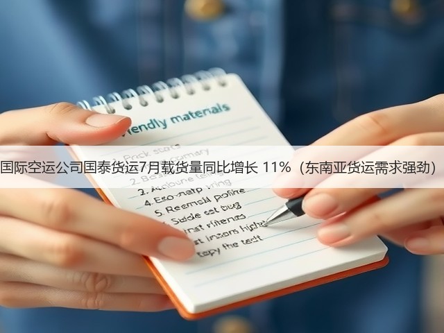 国际空运公司国泰货运7月载货量同比增长 11%(东南亚货运需求强劲)(图2) 国际空运公司国泰货运7月载货量同比增长 11%(东南亚货运需求强劲)(图2)