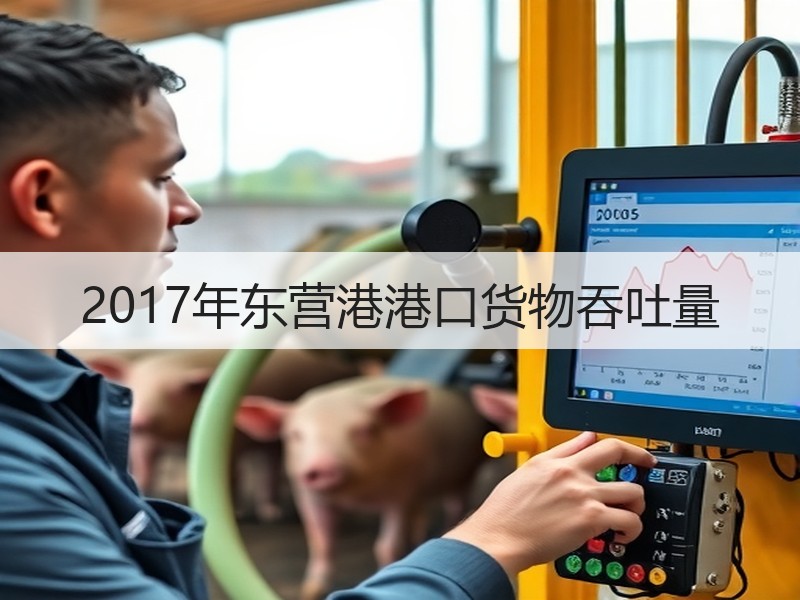 2017年东营港港口货物吞吐量