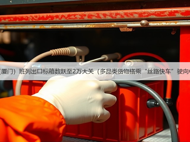 中亚（厦门）班列出口标箱数跃至2万大关（多品类货物搭乘“丝路快车”驶向中亚）(图2)
