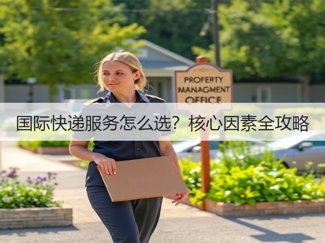 国际快递服务怎么选?核心因素全攻略(图3) 国际快递服务怎么选?核心因素全攻略(图3)