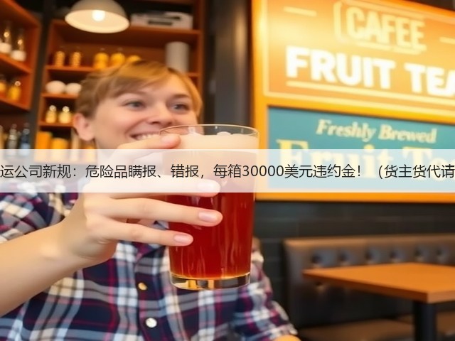 国际海运公司新规:危险品瞒报、错报,每箱30000美元违约金!(货主货代请注意)(图2) 国际海运公司新规:危险品瞒报、错报,每箱30000美元违约金!(货主货代请注意)(图2)