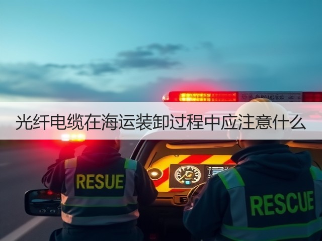 光纤电缆在海运装卸过程中应注意什么(图2) 光纤电缆在海运装卸过程中应注意什么(图2)