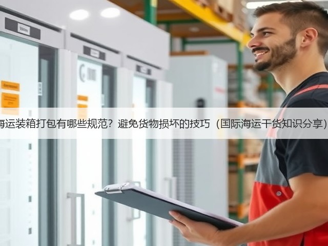 海运装箱打包有哪些规范?避免货物损坏的技巧(国际海运干货知识分享)(图1) 海运装箱打包有哪些规范?避免货物损坏的技巧(国际海运干货知识分享)(图1)