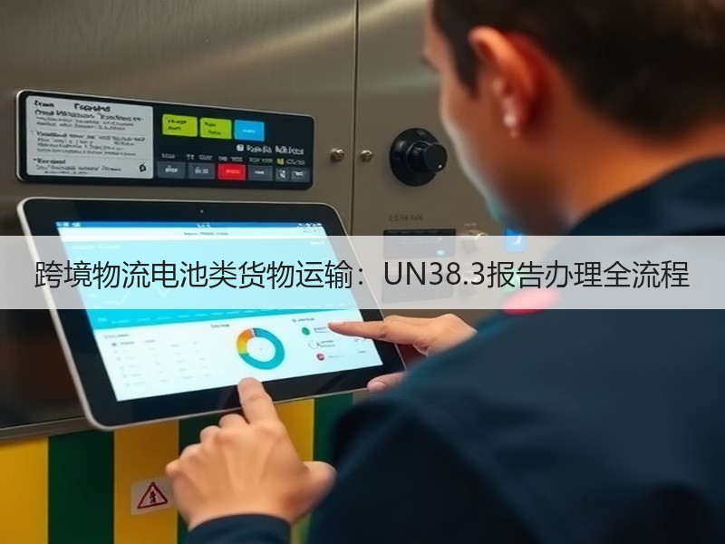 跨境物流电池类货物运输：UN38.3报告办理全流程