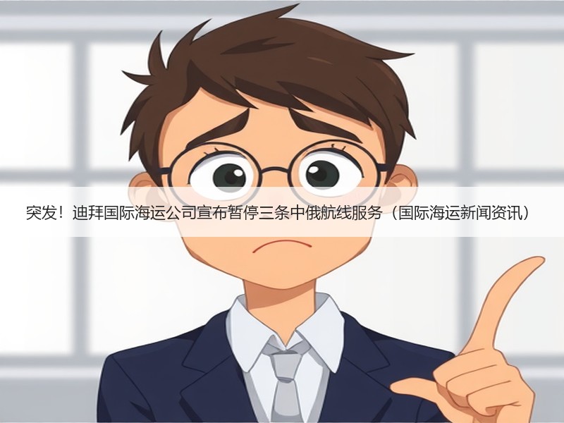 突发！迪拜国际海运公司宣布暂停三条中俄航线服务（国际海运新闻资讯）