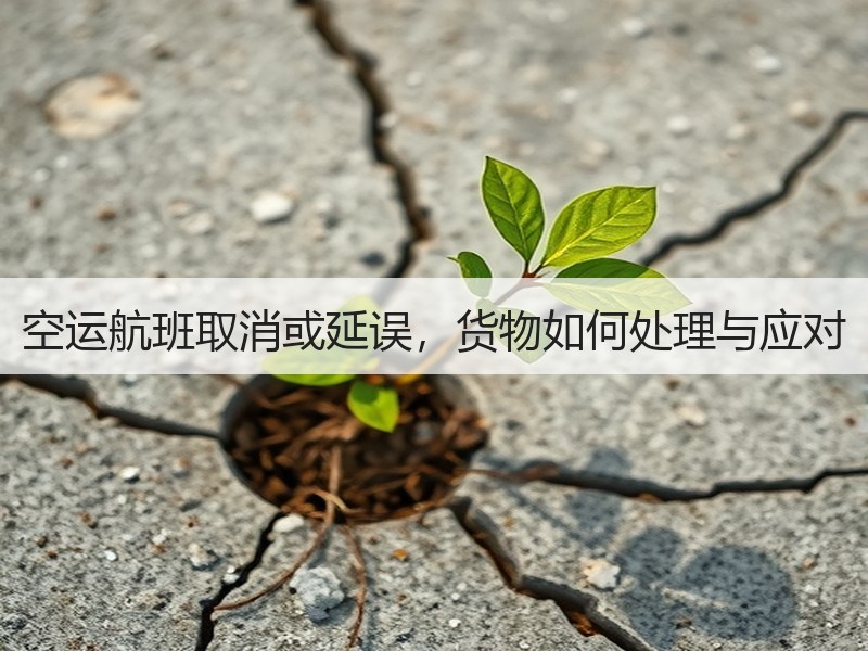 空运航班取消或延误，货物如何处理与应对