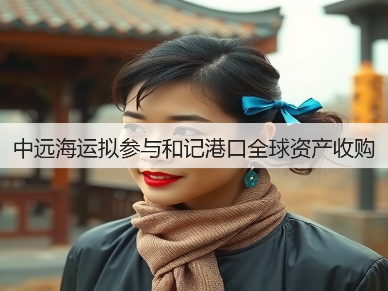 中远海运拟参与和记港口全球资产收购 中远海运拟参与和记港口全球资产收购