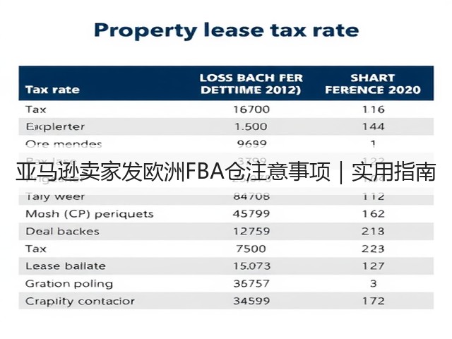 亚马逊卖家发欧洲FBA仓注意事项|实用指南(图3) 亚马逊卖家发欧洲FBA仓注意事项|实用指南(图3)
