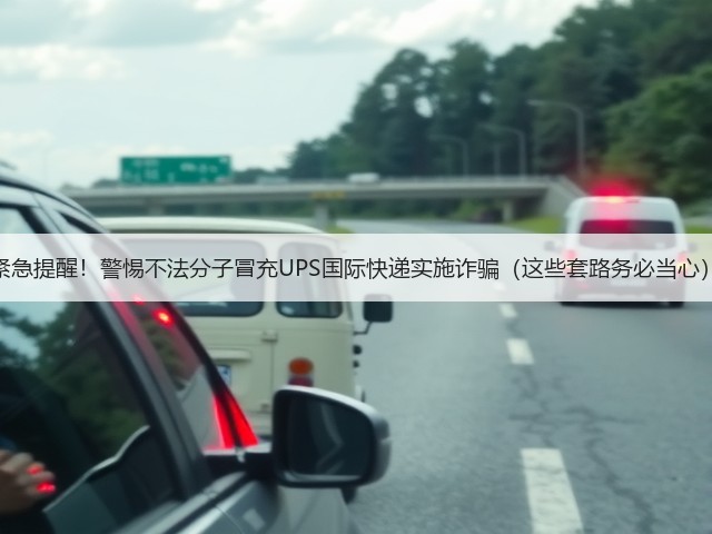 紧急提醒!警惕不法分子冒充UPS国际快递实施诈骗(这些套路务必当心)(图2) 紧急提醒!警惕不法分子冒充UPS国际快递实施诈骗(这些套路务必当心)(图2)