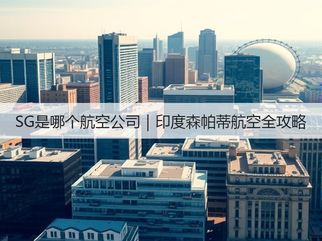 SG是哪个航空公司｜印度森帕蒂航空全攻略(图3)