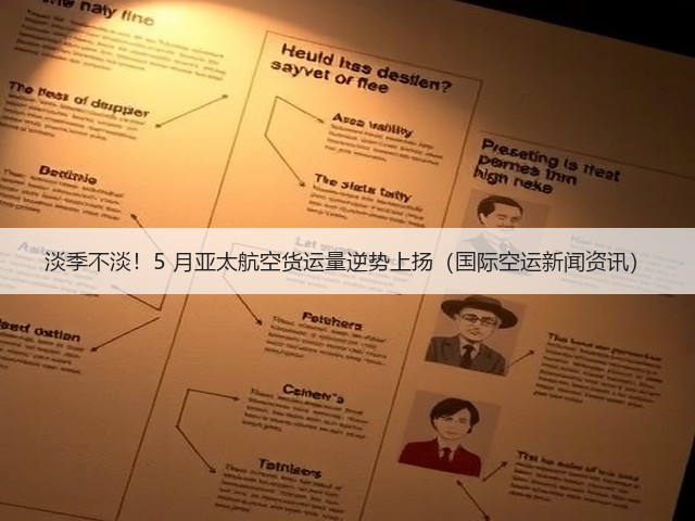 淡季不淡!5 月亚太航空货运量逆势上扬(国际空运新闻资讯)(图1) 淡季不淡!5 月亚太航空货运量逆势上扬(国际空运新闻资讯)(图1)