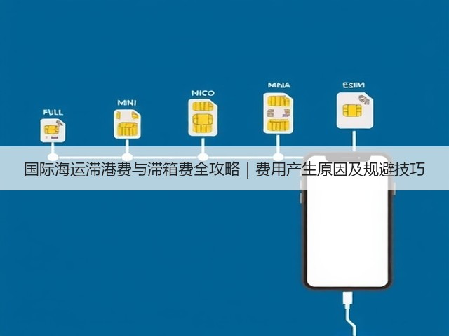 国际海运滞港费与滞箱费全攻略|费用产生原因及规避技巧(图1) 国际海运滞港费与滞箱费全攻略|费用产生原因及规避技巧(图1)