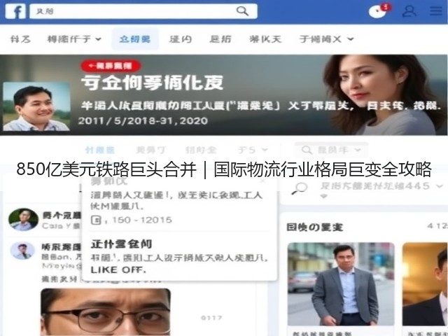 850亿美元铁路巨头合并|国际物流行业格局巨变全攻略(图3) 850亿美元铁路巨头合并|国际物流行业格局巨变全攻略(图3)