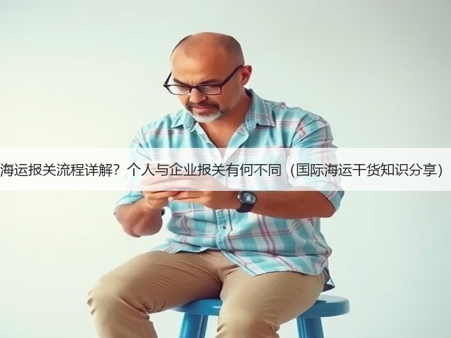 海运报关流程详解？个人与企业报关有何不同（国际海运干货知识分享）(图3)