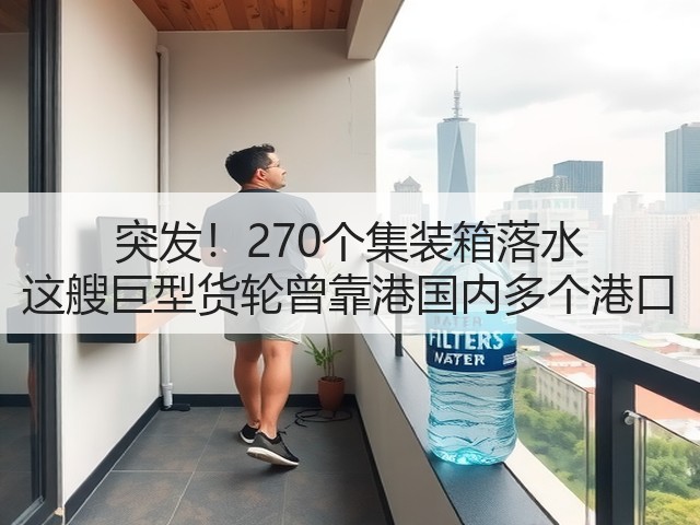 突发!270个集装箱落水 这艘巨型货轮曾靠港国内多个港口(图1) 突发!270个集装箱落水 这艘巨型货轮曾靠港国内多个港口(图1)