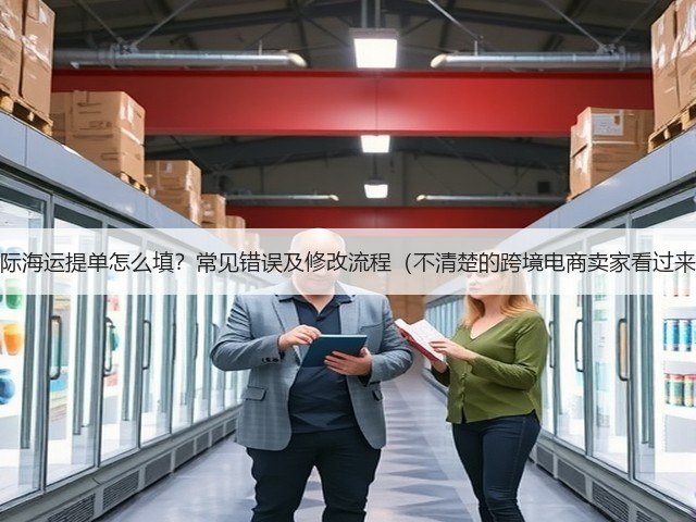国际海运提单怎么填?常见错误及修改流程(不清楚的跨境电商卖家看过来)(图3) 国际海运提单怎么填?常见错误及修改流程(不清楚的跨境电商卖家看过来)(图3)