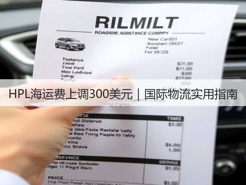 HPL海运费上调300美元|国际物流实用指南 HPL海运费上调300美元|国际物流实用指南