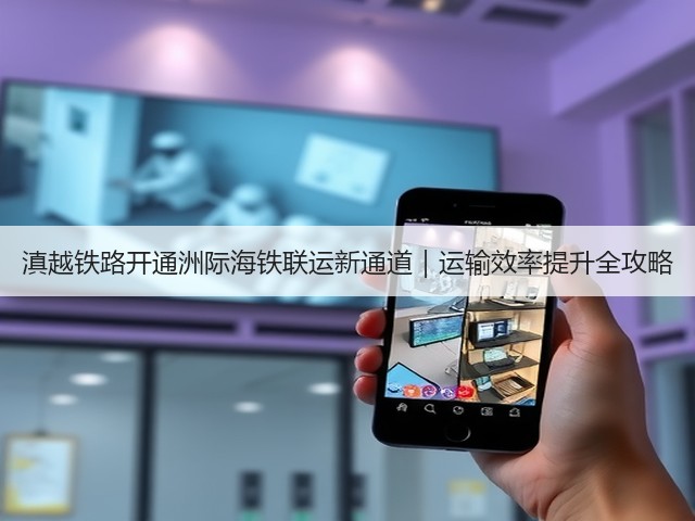 滇越铁路开通洲际海铁联运新通道|运输效率提升全攻略(图2) 滇越铁路开通洲际海铁联运新通道|运输效率提升全攻略(图2)