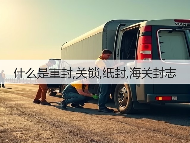 什么是重封,关锁,纸封,海关封志(图1) 什么是重封,关锁,纸封,海关封志(图1)
