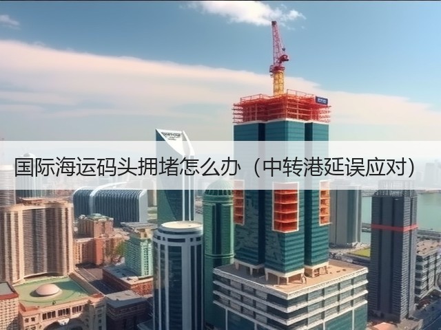 国际海运码头拥堵怎么办(中转港延误应对)(图1) 国际海运码头拥堵怎么办(中转港延误应对)(图1)