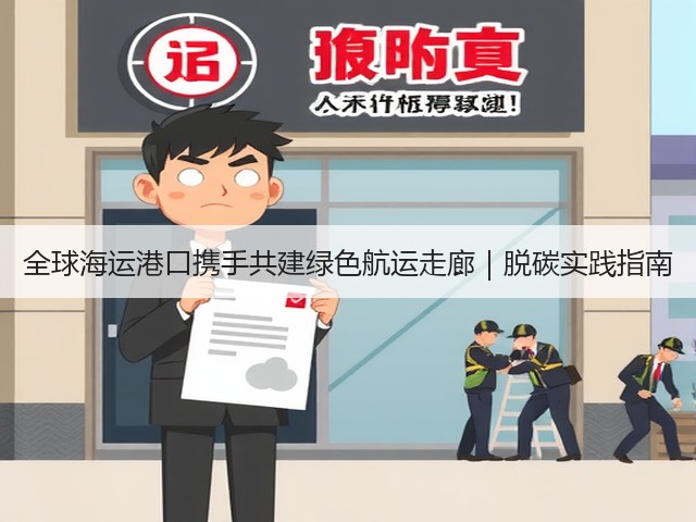 全球海运港口携手共建绿色航运走廊|脱碳实践指南(图3) 全球海运港口携手共建绿色航运走廊|脱碳实践指南(图3)