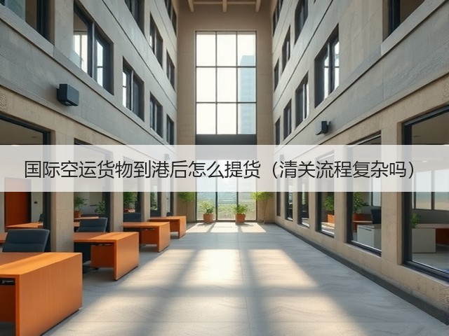 国际空运货物到港后怎么提货（清关流程复杂吗）(图2)