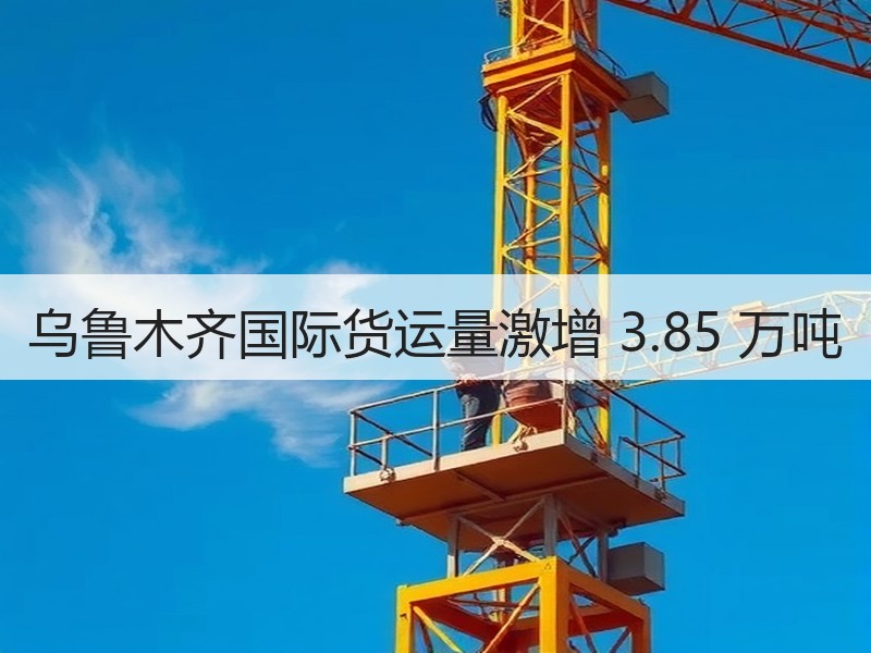 乌鲁木齐国际货运量激增 3.85 万吨 乌鲁木齐国际货运量激增 3.85 万吨
