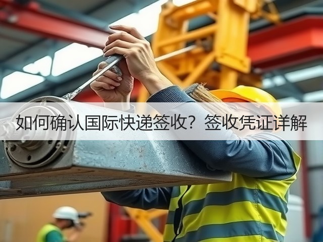 如何确认国际快递签收?签收凭证详解(图3) 如何确认国际快递签收?签收凭证详解(图3)