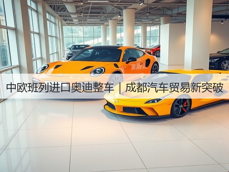中欧班列进口奥迪整车|成都汽车贸易新突破 中欧班列进口奥迪整车|成都汽车贸易新突破