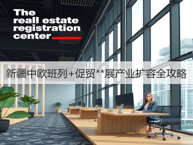 新疆中欧班列+促贸**展产业扩容全攻略(图3) 新疆中欧班列+促贸**展产业扩容全攻略(图3)
