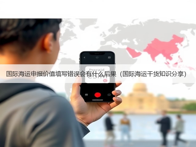 国际海运申报价值填写错误会有什么后果(国际海运干货知识分享)(图2) 国际海运申报价值填写错误会有什么后果(国际海运干货知识分享)(图2)