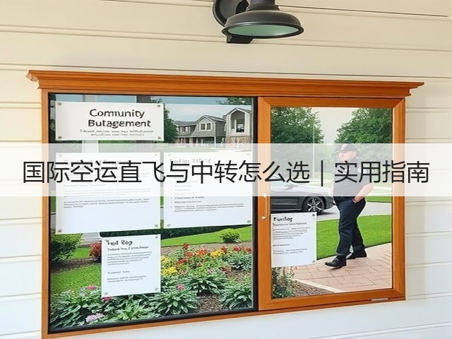 国际空运直飞与中转怎么选|实用指南(图1) 国际空运直飞与中转怎么选|实用指南(图1)