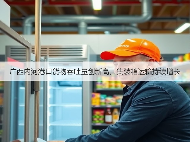 广西内河港口货物吞吐量创新高,集装箱运输持续增长(图3) 广西内河港口货物吞吐量创新高,集装箱运输持续增长(图3)
