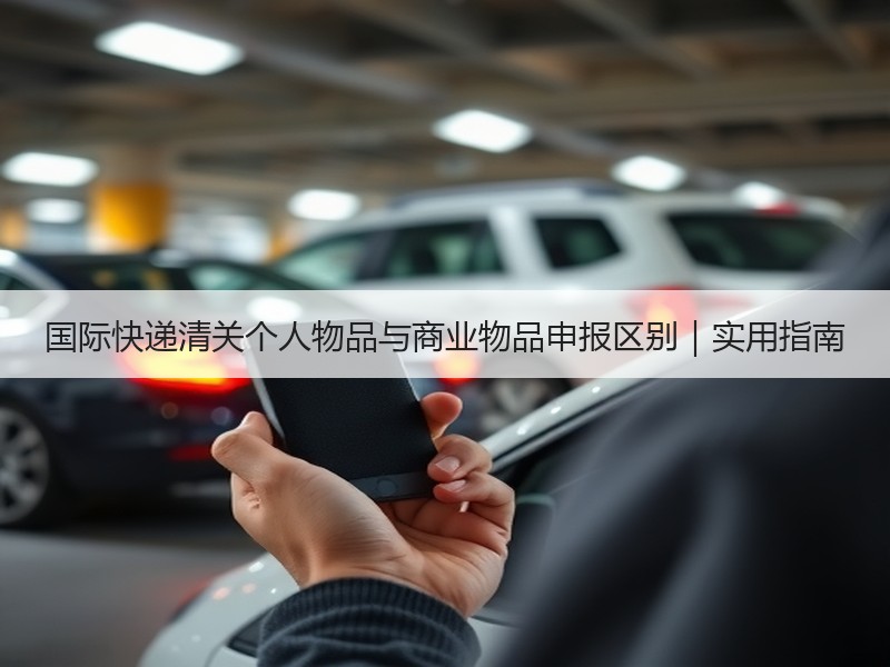 国际快递清关个人物品与商业物品申报区别｜实用指南