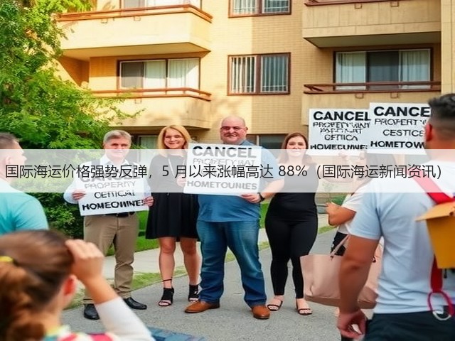 国际海运价格强势反弹,5 月以来涨幅高达 88%(国际海运新闻资讯)(图1) 国际海运价格强势反弹,5 月以来涨幅高达 88%(国际海运新闻资讯)(图1)