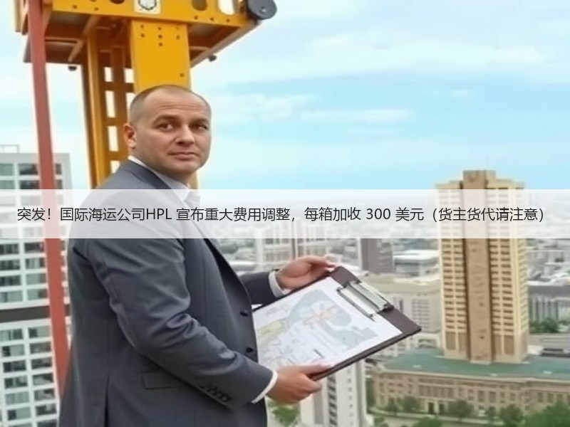 突发！国际海运公司HPL 宣布重大费用调整，每箱加收 300 美元（货主货代请注意）