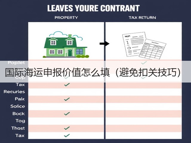 国际海运申报价值怎么填(避免扣关技巧)(图1) 国际海运申报价值怎么填(避免扣关技巧)(图1)