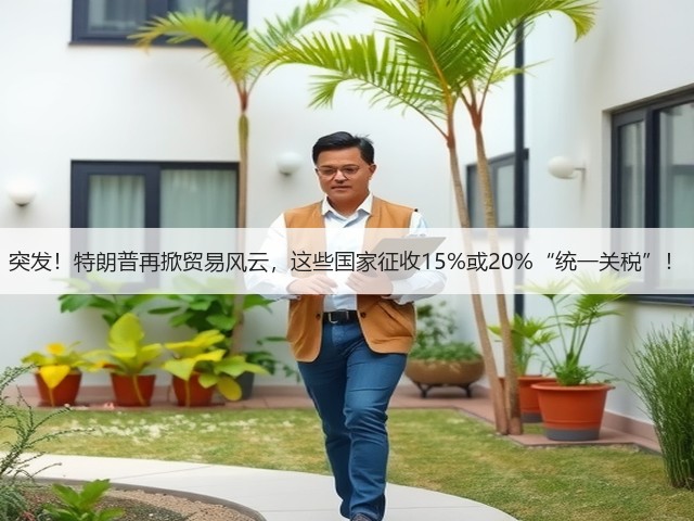 突发!特朗普再掀贸易风云,这些国家征收15%或20%“统一关税”!(图3) 突发!特朗普再掀贸易风云,这些国家征收15%或20%“统一关税”!(图3)